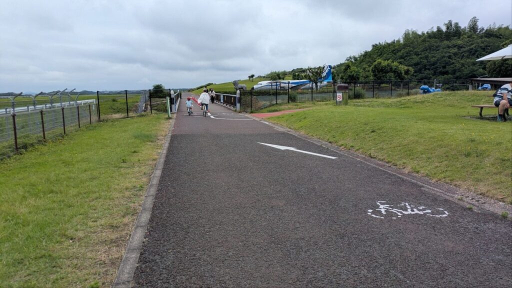 さぬきこどもの国サイクリングロード交通案内図