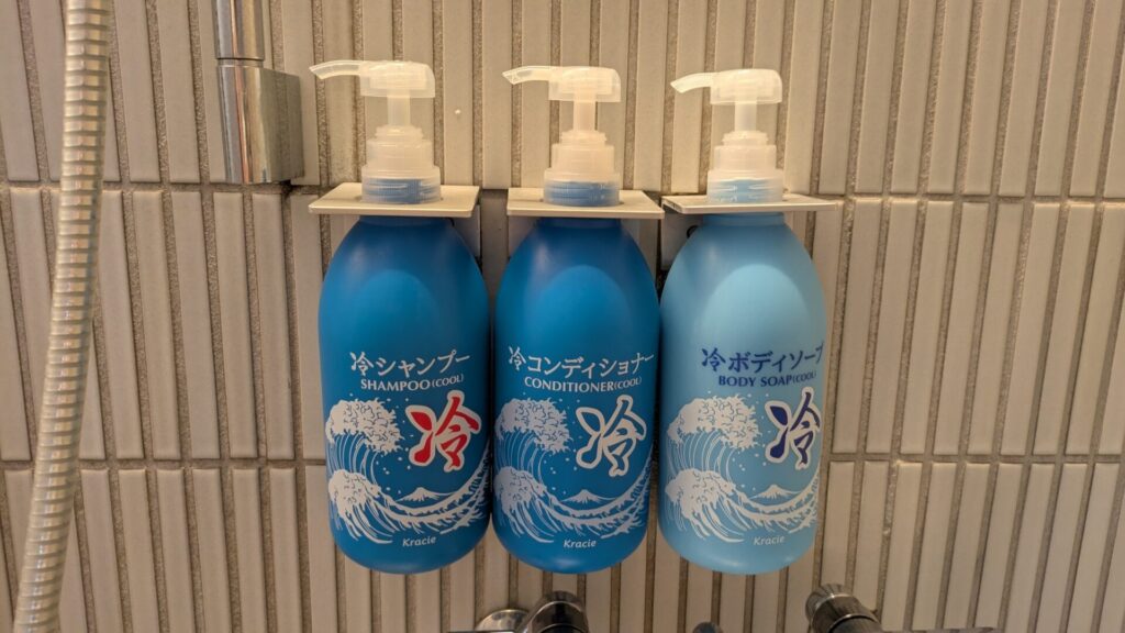 宇和サウナ備え付けシャンプー