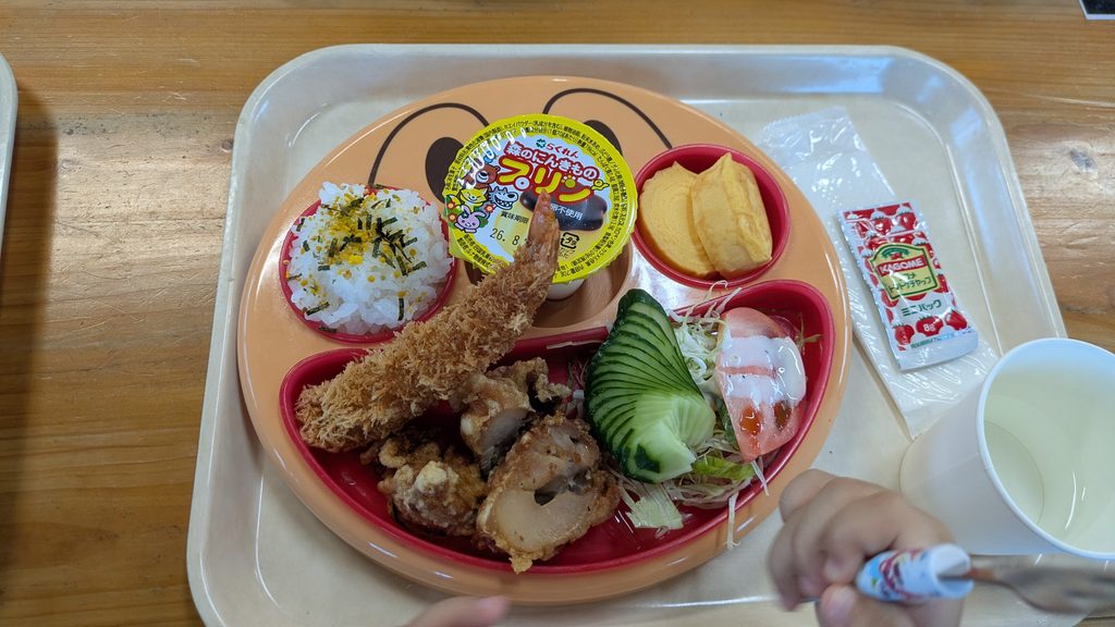 姫鶴荘のお子様ランチ