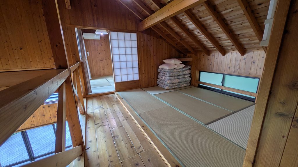 黒潮本陣コテージ内