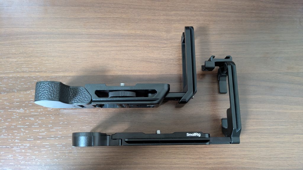 SmallligとWepotoのグリップ比較